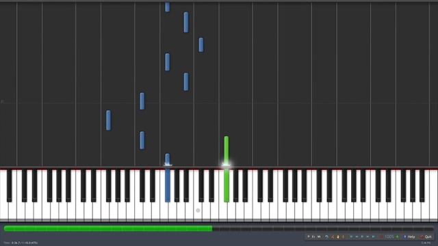 Synthesia - Wiosna (Piano Tutorial) смотреть онлайн