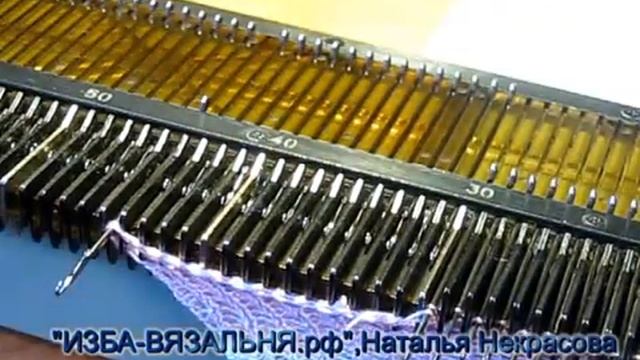 Вязаная повязка на голову✅Машинное вязание банданы для девочки на вязальной машине Нева-2 смотреть онлайн