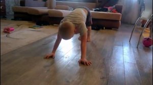 6 лет 316 отжиманий за один раз