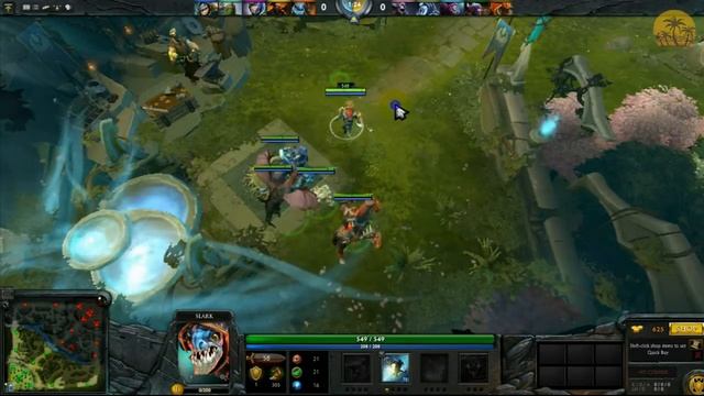 dota 2 gameplay on Compaq CQ58-d01SQ смотреть онлайн