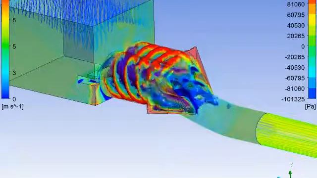 2-х-шнековый оседиагональный насос _ моделирование процессов в ANSYS _ 1 смотреть онлайн
