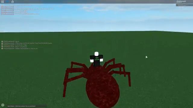 Roblox Script Showcase Episode#508/Scary Giant Rideable Spider смотреть онлайн