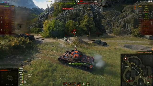 1 VS 9!!! ЗА НЕГО БОЛЕЛА ВСЯ КОМАНДА В WORLD OF TANKS! смотреть онлайн