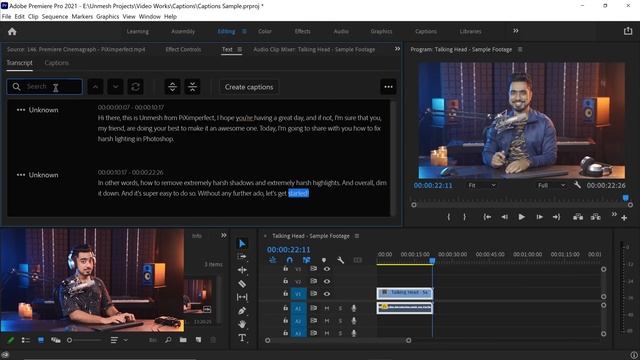 New Feature: Auto-Generate Captions in Premiere Pro! смотреть онлайн