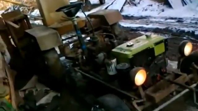 самодельный трактор смотреть онлайн