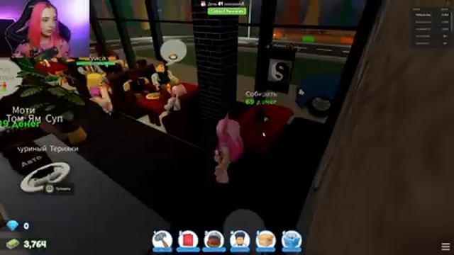 ПРАЗДНУЮ ХЭЛЛОУИН В РЕСТОРАНЕ в РОБЛОКС ► РЕСТОРАН в ROBLOX смотреть онлайн