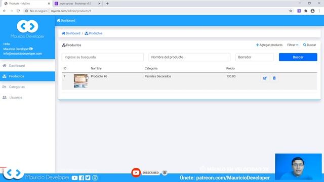 Laravel: CMS con Ecommerce #60 - Actualizando a Bootstrap 5 [Backend & Frontend]? смотреть онлайн