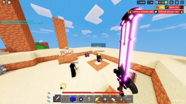 How devs just totally changed first person (Comparison) - Roblox Bedwars смотреть онлайн