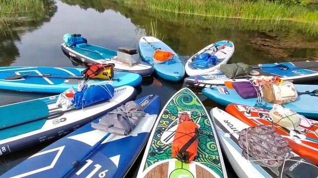 SUP-прогулка по реке Проня 27 августа 2022 смотреть онлайн