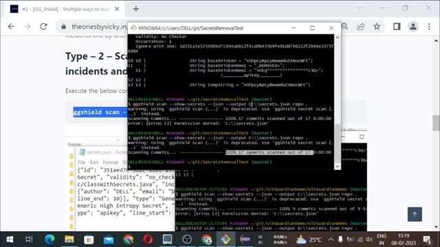 #2 - [GG_Shield] | Multiple ways to scan the complete GIT repository (incl. history) for Secrets! смотреть онлайн