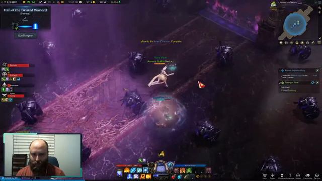 Lost Ark - Hall of the Twisted Warlord | Abyss Dungeons | Sorceress PoV Full Run смотреть онлайн