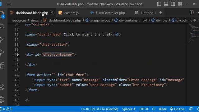 How to Implement One-to-One Chat in Dynamic Chat App Laravel - Laravel Dynamic Chat Application #7 смотреть онлайн