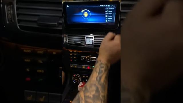 How 10.25inch Android Screen Work On Mercedes-Benz CLS W218 With Carplay & Android Auto