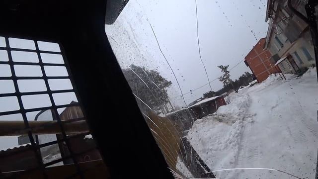 Работаю на мини погрузчике, пришла весна. смотреть онлайн