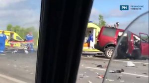 В Шиловском районе Рязанской области произошло серьезное ДТП