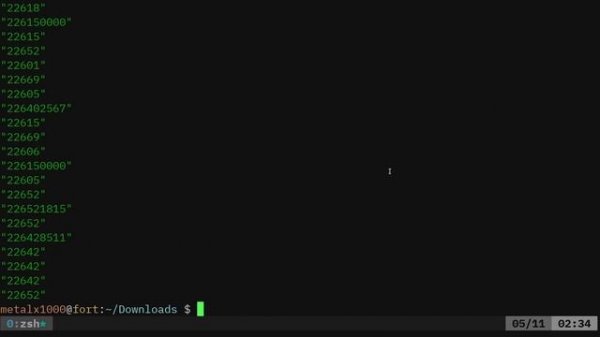 Linux Shell Parsing JSON with jq