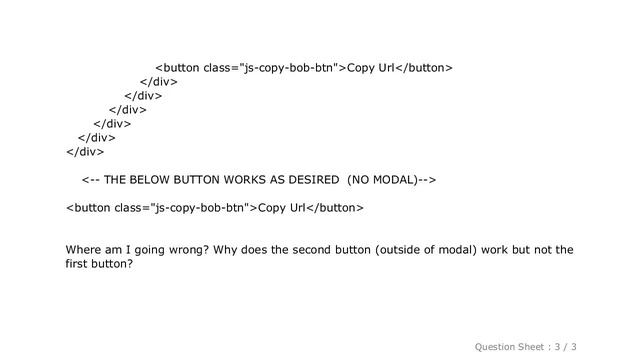 HTML : How can I fire a jQuery click event for dynamic content (modal) смотреть онлайн