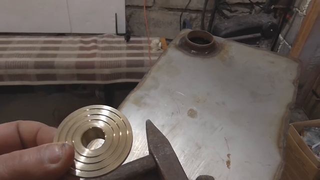 Лестница своими руками в гараж. Бак под воду.1часть. смотреть онлайн