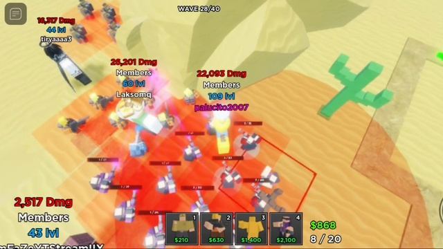 winning Desert in 8:23 minutes☠️ without dead eye | Master Tower defense| смотреть онлайн