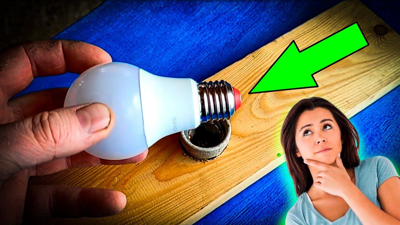 Как починить СВЕТОДИОДНУЮ лампочку с помощью обычного КАРАНДАША смотреть онлайн