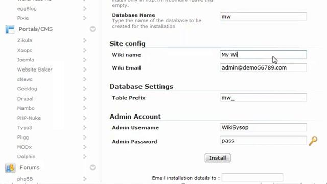 How to install MediaWiki from Softaculous смотреть онлайн