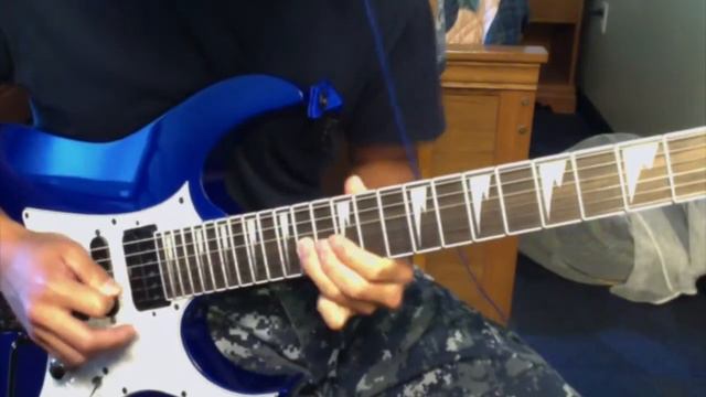 Navy Sailor Shreds On Ibanez RG смотреть онлайн