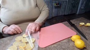 ЛИМОНЫ   КАК  ЗАМОРОЗИТЬ  ЛИМОНЫ