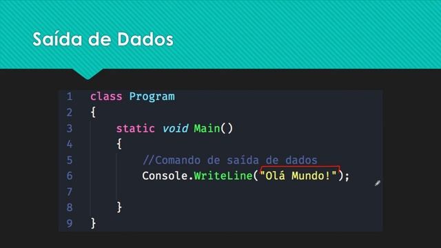Lógica de Programação - Aula 02 - Introdução Linguagem de Programação C# (C-Sharp) смотреть онлайн