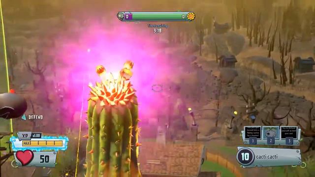 funni cactus gameplay pvzgw2 1v1 смотреть онлайн