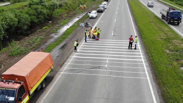В Красноярске проводят испытания для дорожной разметки смотреть онлайн