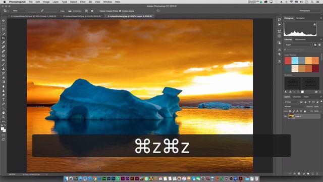Photoshop CC (2015.5) - Content Aware Crop Tool. [Thai language] смотреть онлайн