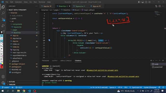TicTacToe Game | React, Typescript & Semantic UI React | React Typescript Project смотреть онлайн