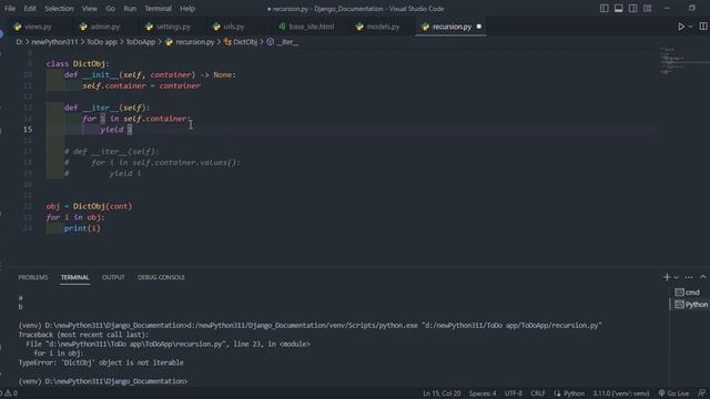 __iter__ magic method in python смотреть онлайн