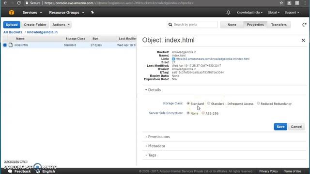 AWS S3 - Bucket, Objects, Versioning, Bucket Policy, LifeCycle, Storage Classes (DEMO) смотреть онлайн