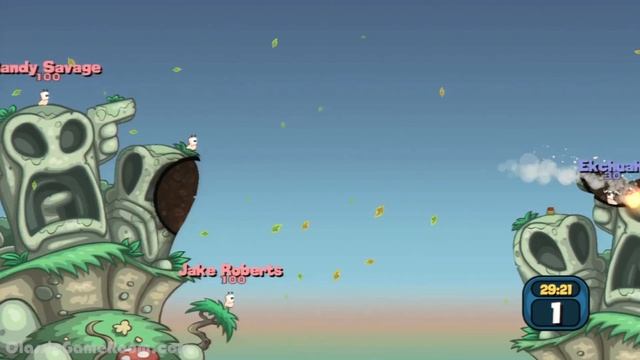 CGR Undertow - WORMS 2: ARMAGEDDON review for PlayStation 3 смотреть онлайн