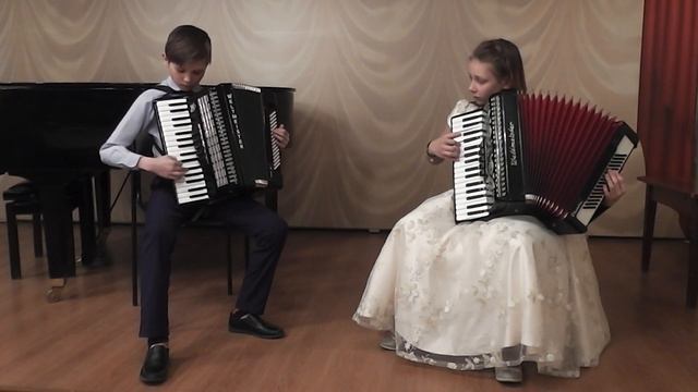 Дуэт аккордеонистов Аккордеон-бург смотреть онлайн