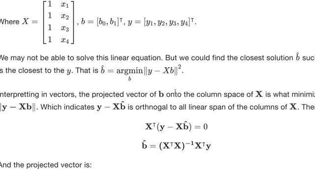 Least Squared Method and Projection Matrix | Regression Analysis смотреть онлайн