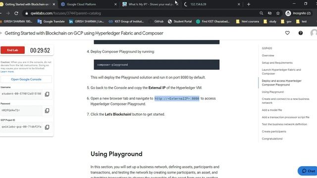 GSP420 | Getting Started with Blockchain on GCP using Hyperledger Fabric and Composer #4 смотреть онлайн
