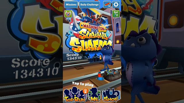 Subway Surf :Покупаю скейт 😉 смотреть онлайн