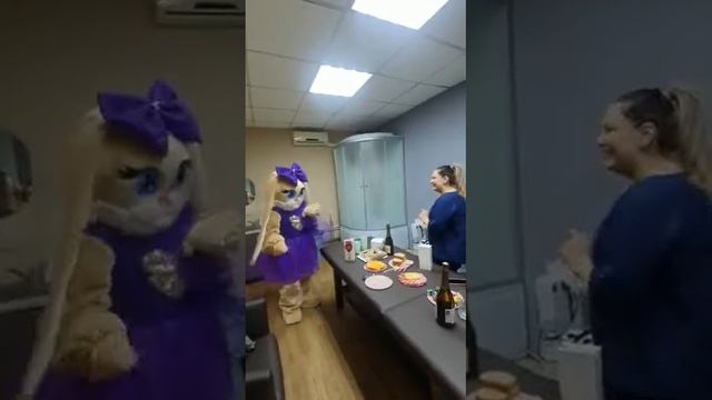 Поздравлеие от ростовой куклы Мишка/Зайка Красноярск смотреть онлайн