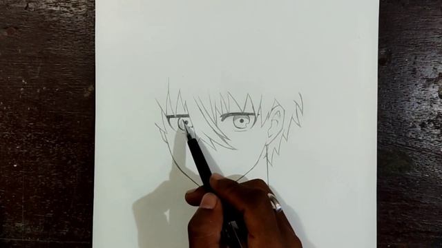 Anime Sketch | How To Draw Seishiro Nagi (bluelock)easy Step By Step
