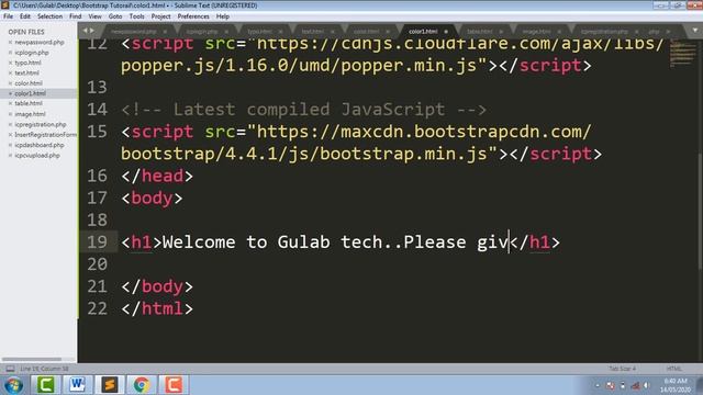 Bootstrap-4 Colors | background-color in Hindi for beginners | color in bootstrap | Part-5 смотреть онлайн