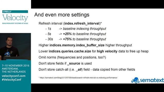 Elasticsearch for logs and metrics: A deep dive – Velocity 2016, O’REILLY CONFERENCES смотреть онлайн