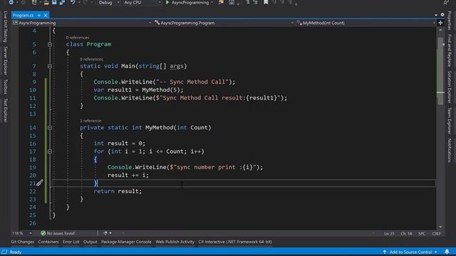 Asynchronous Programming In C# | ASync and Await In C# Tutorial | DotNetTricks смотреть онлайн