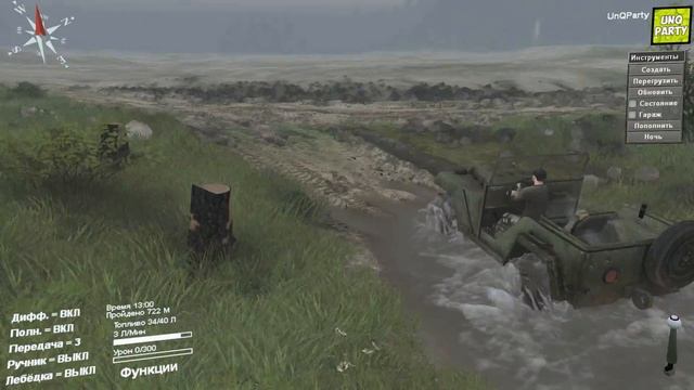 SpinTires Моды - ГАЗ-67 #25