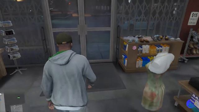 Ограбление магазина одежды в Grand Theft Auto V. смотреть онлайн