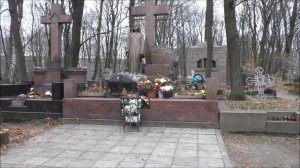 Новодевичье кладбище, Санкт-Петербург..mp4