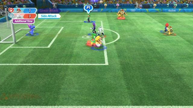 Mario and Sonic at The Rio 2016 Olympic Games #Football | Team Mario vs Team Sliver #13 смотреть онлайн