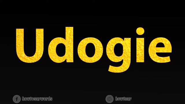 How To Pronounce Udogie смотреть онлайн