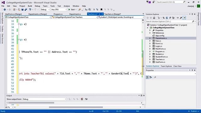 C# Full Project Tutorial(College Management System)With source code смотреть онлайн